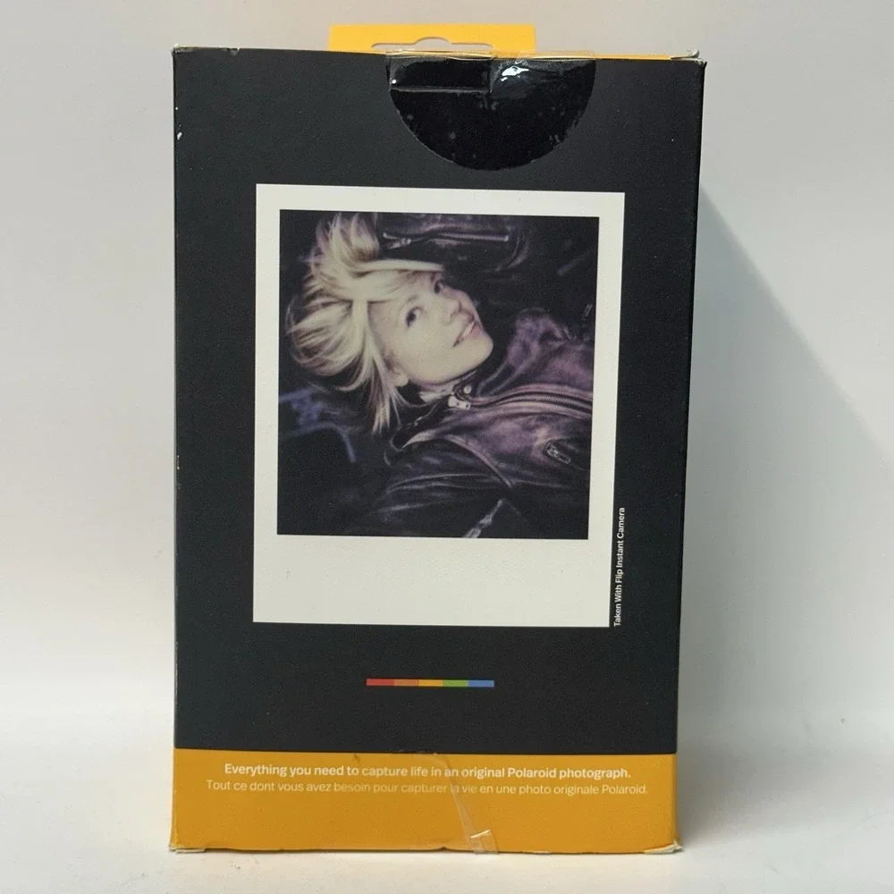 Polaroid - Flip Instant Camera + Color Film Bundle (8 Photos) 9/10/26